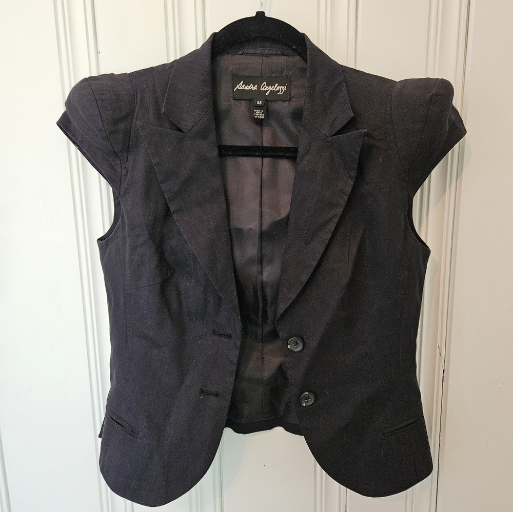 Used Women's Saudra Augelazzi Suit Vest